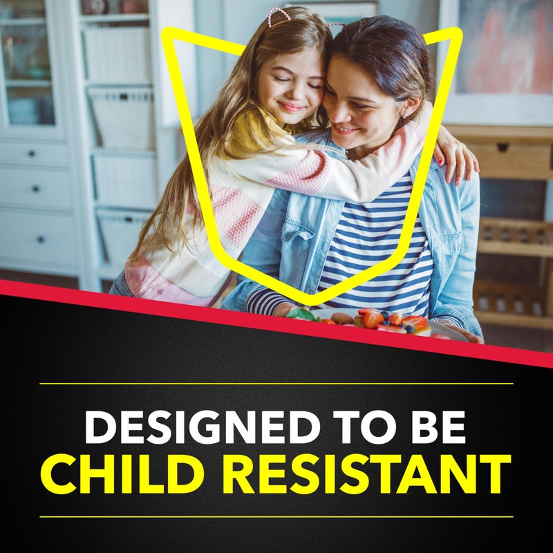 ريد طعوم ريد دبل كونترول الكبيرة لمكافحة الصراصير داخل المنزل، محطات طعوم مقاومة للأطفال، 8 قطع (عبوة واحدة) - Image 5